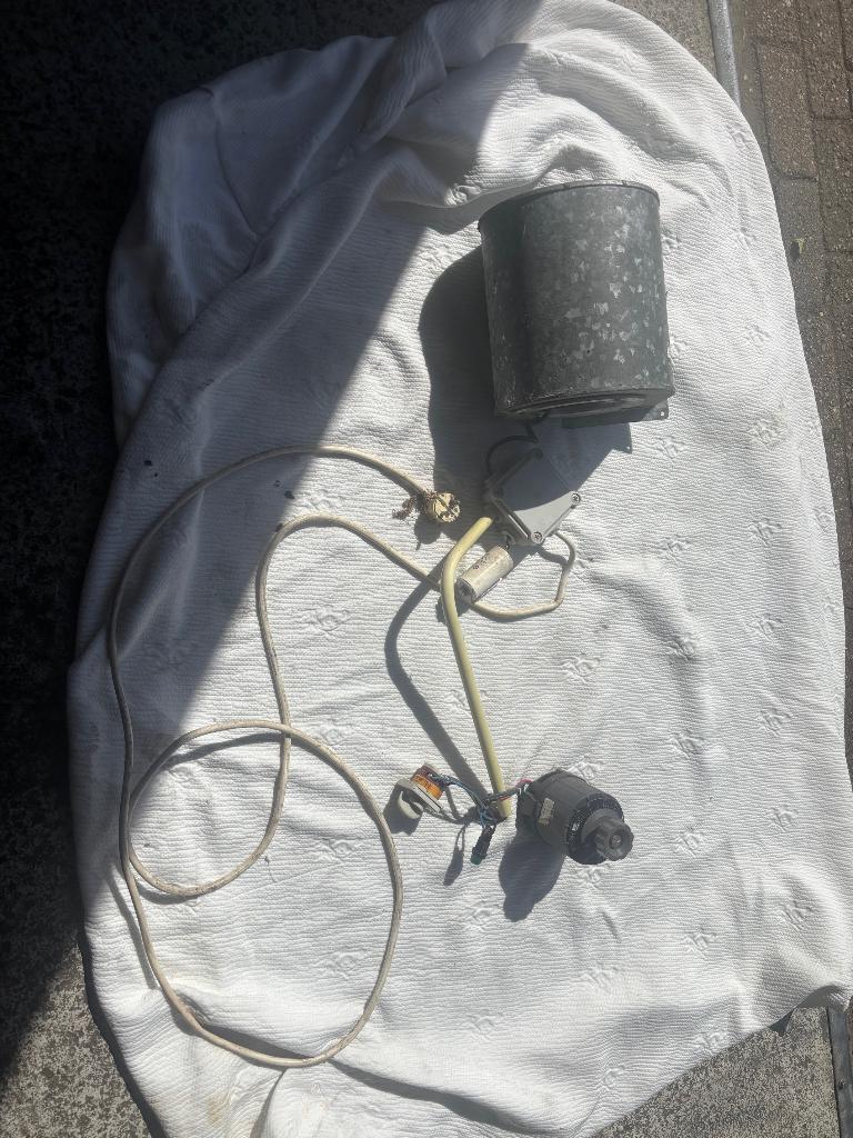 afzuigventilator motor regelbaar, Doe-het-zelf en Verbouw, Ventilatie en Afzuiging, Ophalen, Gebruikt, Ventilator