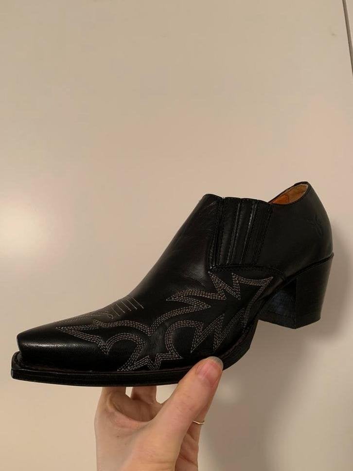 Frye retro clogs muiltjes 37 met hak, Kleding | Dames, Schoenen, -, Zwart, -, Nieuw