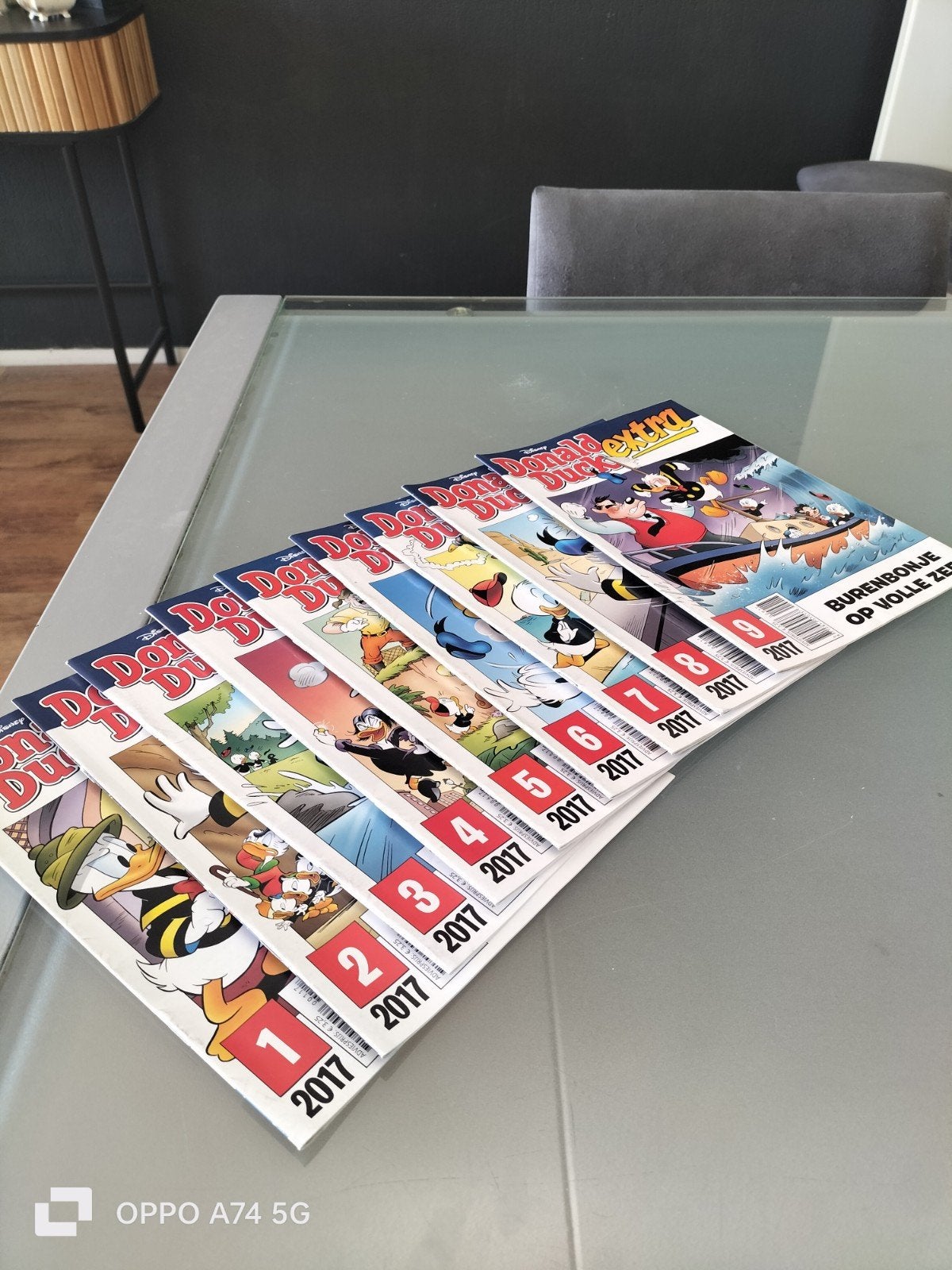 Donald Duck Extra 2017 - Nummers 1 t/m 9, Ophalen, Gelezen