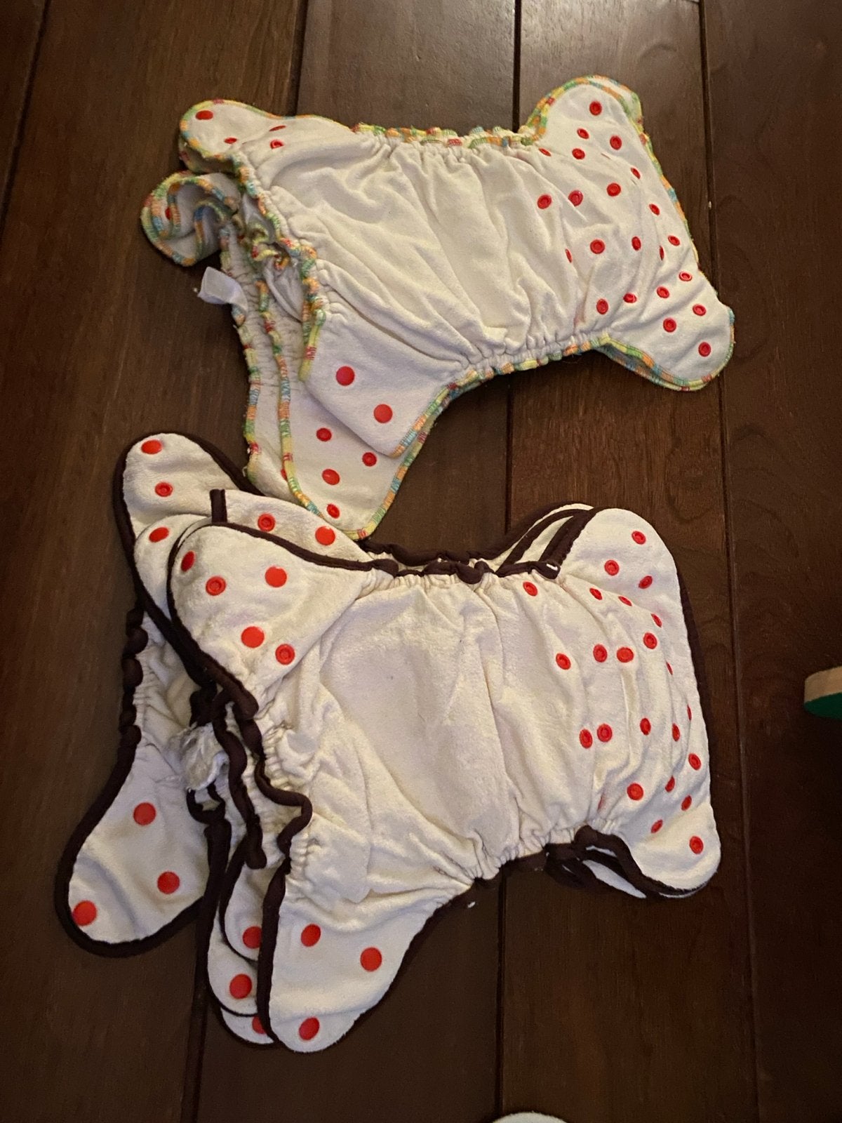 Wasbare luiers met drukkers 10 stuks Happy Flute en ALVABABY, Ophalen of Verzenden, Gebruikt