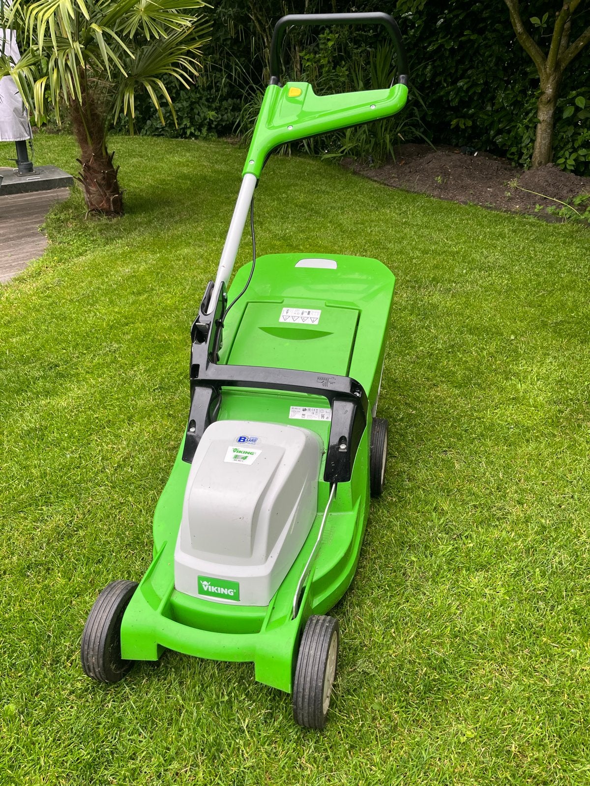 Viking ME 443 C Elektrische Grasmaaier - Zo goed als nieuw, Ophalen, Cirkelmaaier, Gebruikt, Elektrische grasmaaier