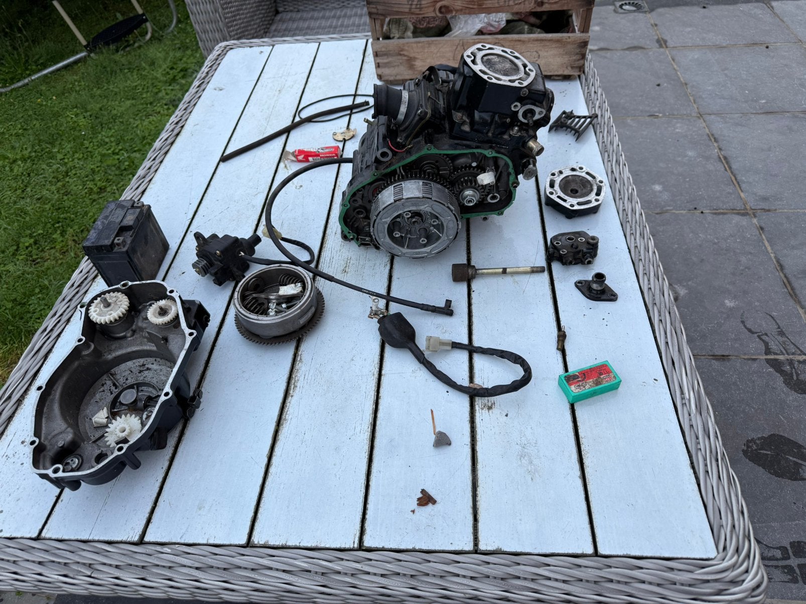Honda nsr 125 type jc 22 motorblok, Motoren, Ophalen