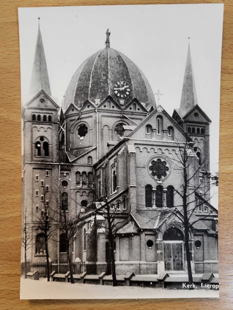 ansicht LIEROP Kerk, Verzamelen, Ansichtkaarten | Nederland, Verzenden, Voor 1920, Gelderland