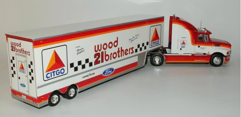 FORD AEROMAX 1990 Citgo Wood 21 Brother 1/43 USA TRUCKS # 30, Hobby en Vrije tijd, Modelauto's | 1:43, Verzenden, Nieuw, Bus of Vrachtwagen