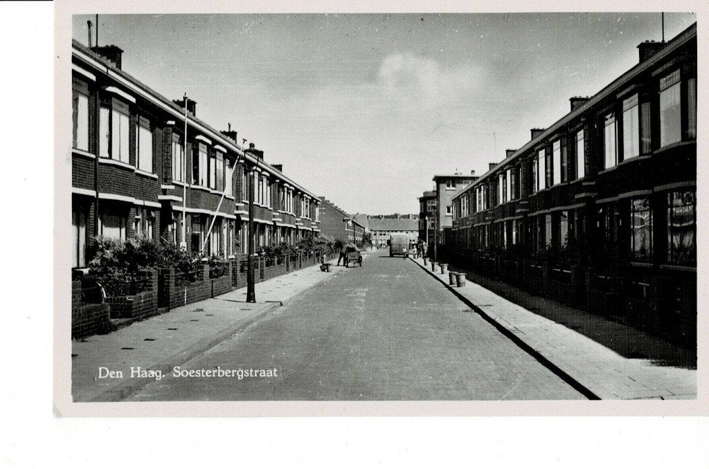 den Haag, Soesterbergstraat, Verzamelen, Ophalen of Verzenden, 1960 tot 1980, Ongelopen, Zuid-Holland