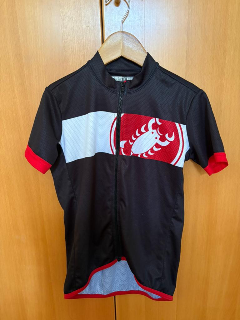 Castelli Kinder Wielren shirt junior 10y, Ophalen of Verzenden, Zo goed als nieuw