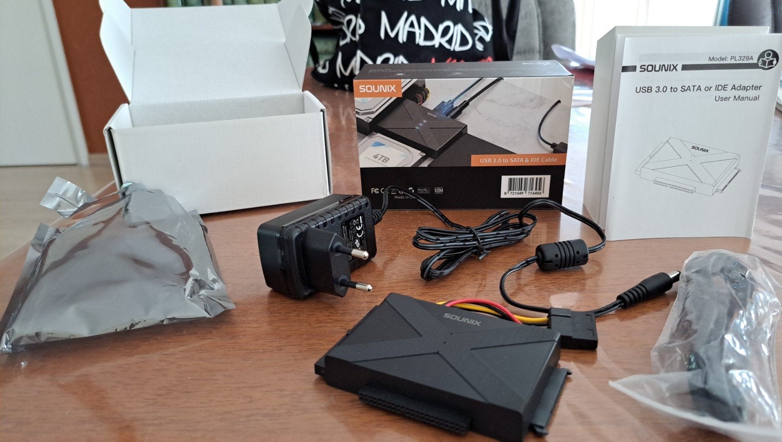 Sounix USB 3.0 naar SATA/IDE Adapter -Harde Schijf Converter, Ophalen of Verzenden, Nieuw