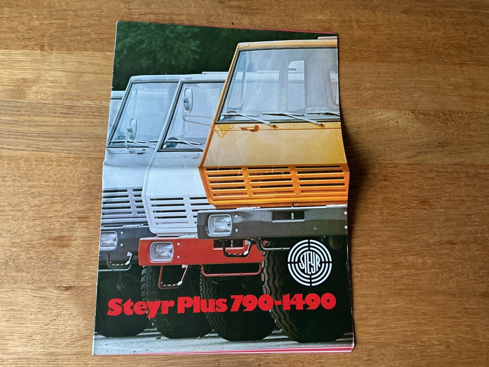 Steyr Plus 790-1490 brochure, Ophalen of Verzenden, Zo goed als nieuw, Overige merken