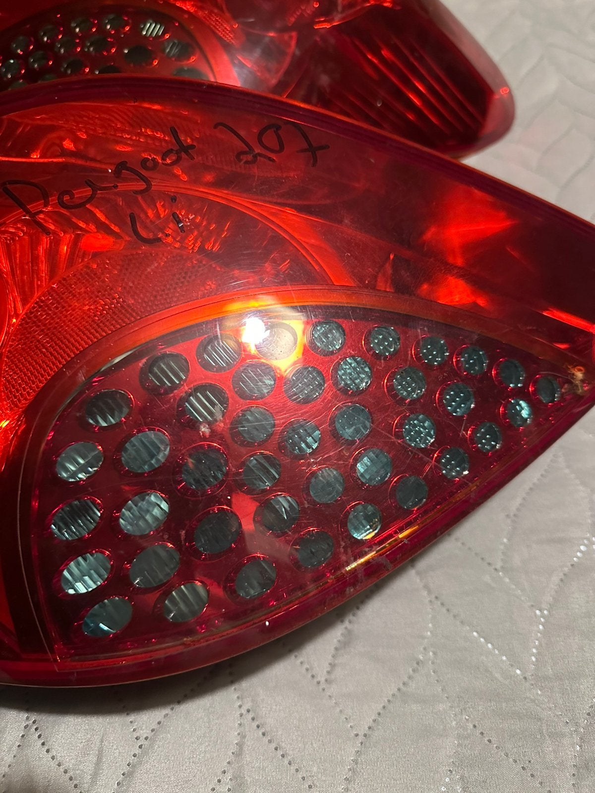 Achterlicht geschikt voor PEUGEOT 207, Auto-onderdelen, Verlichting, Ophalen, Gebruikt, Peugeot