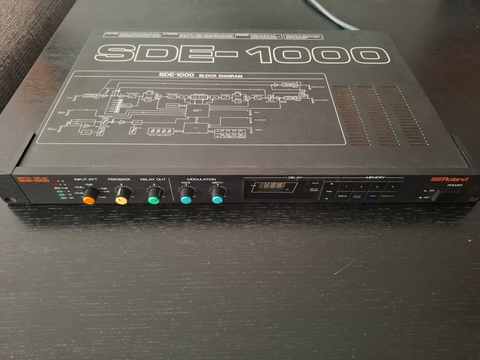Roland SDE-1000 Digitale Delay, Ophalen of Verzenden, Zo goed als nieuw, Delay of Echo