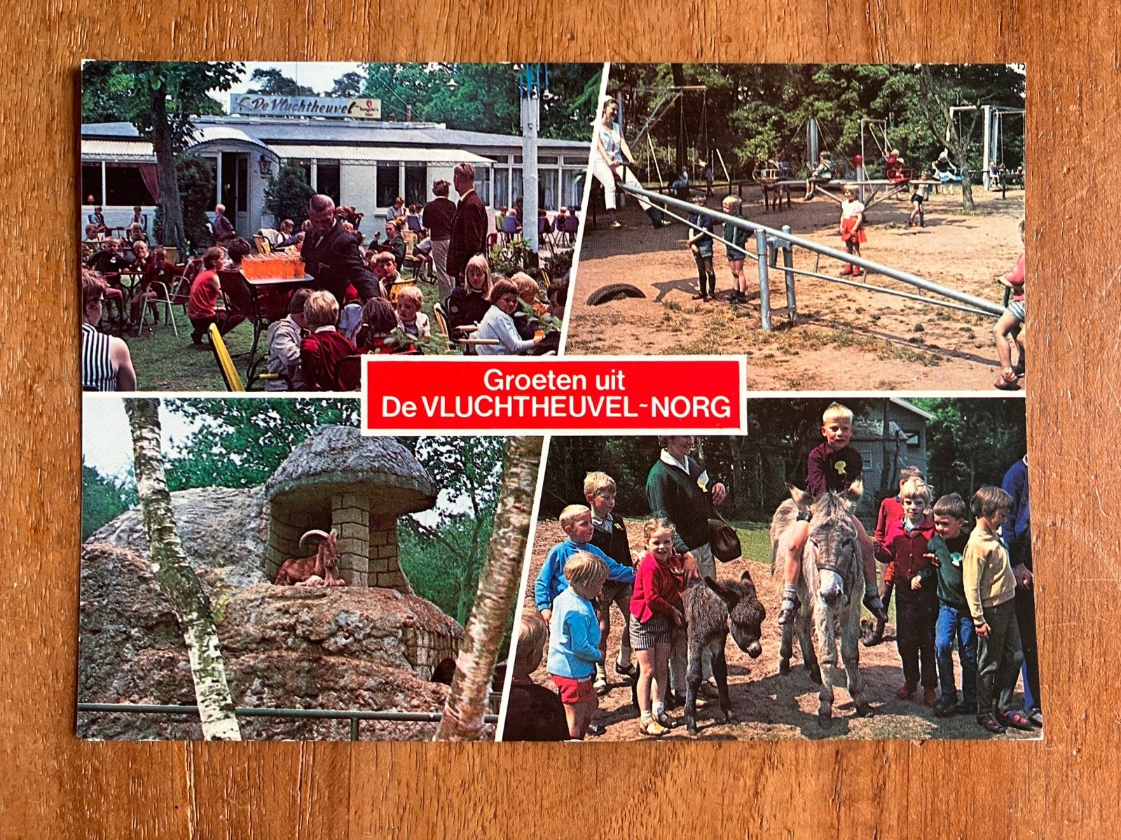 Groeten uit De Vluchtheuvel - Norg. Ongelopen, Ophalen of Verzenden, 1960 tot 1980, Ongelopen, Drenthe