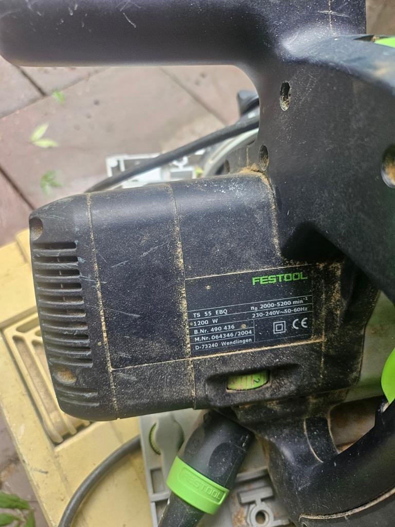 Festool TS 55 EBQ Invalzaag - Krachtig en Nauwkeurig, Ophalen of Verzenden