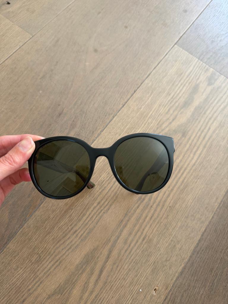 Gucci Zonnebril, Overige merken, Gebruikt, Zonnebril, Zwart