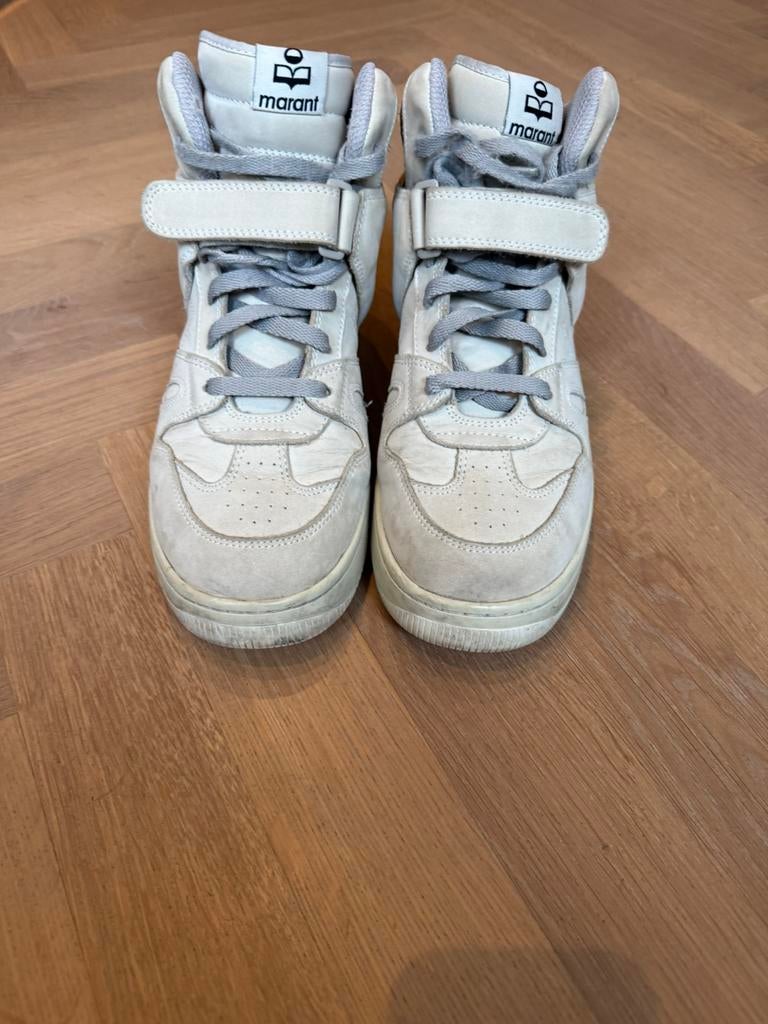 Isabel Marant Brooklee 40, Beige, Ophalen of Verzenden, Sneakers of Gympen, Gedragen