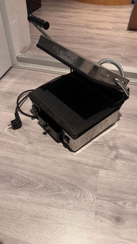 Milantoast 1600x contactgrill / griddle, Ophalen of Verzenden, Gebruikt