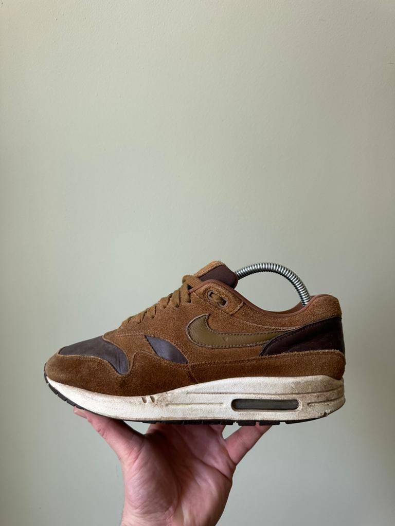 Nike Air Max 1 Leather Ale Brown / 41, Bruin, Ophalen of Verzenden, Sneakers of Gympen, Zo goed als nieuw