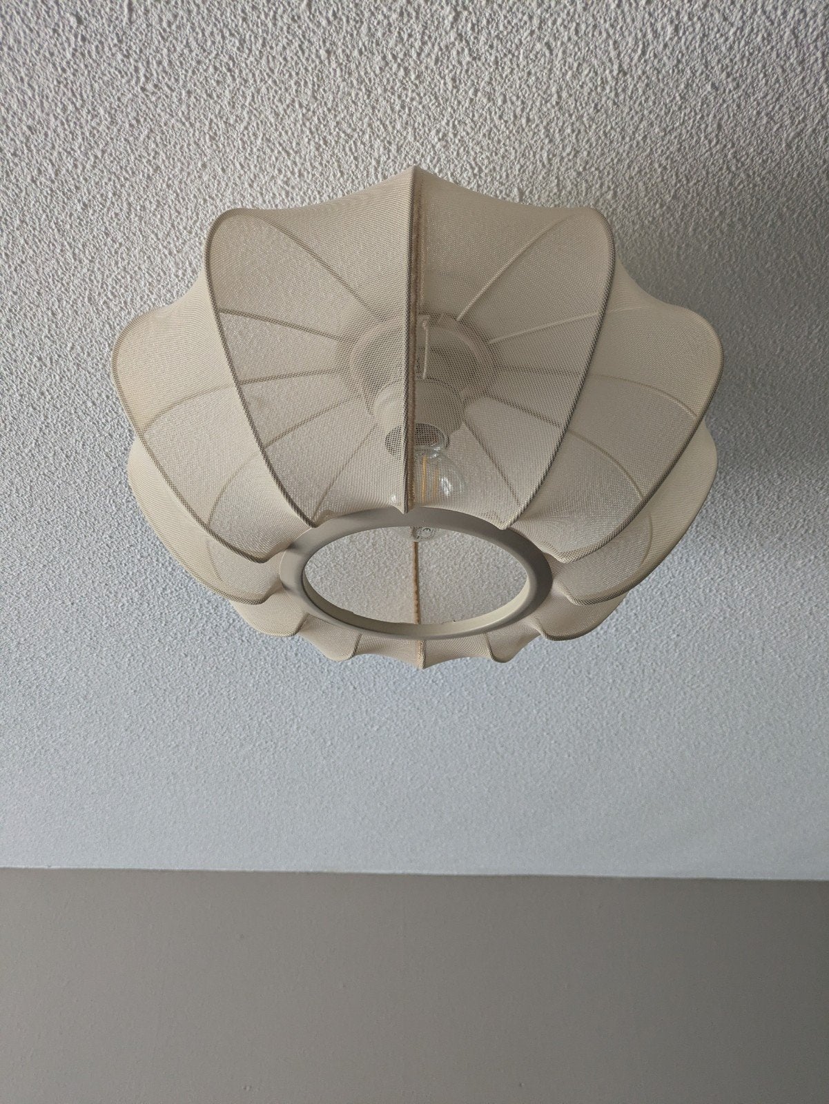 Plafonniere, beige.Light&Living, Huis en Inrichting, Lampen | Lampenkappen, 25 tot 50 cm, Beige, Rond, Ophalen of Verzenden