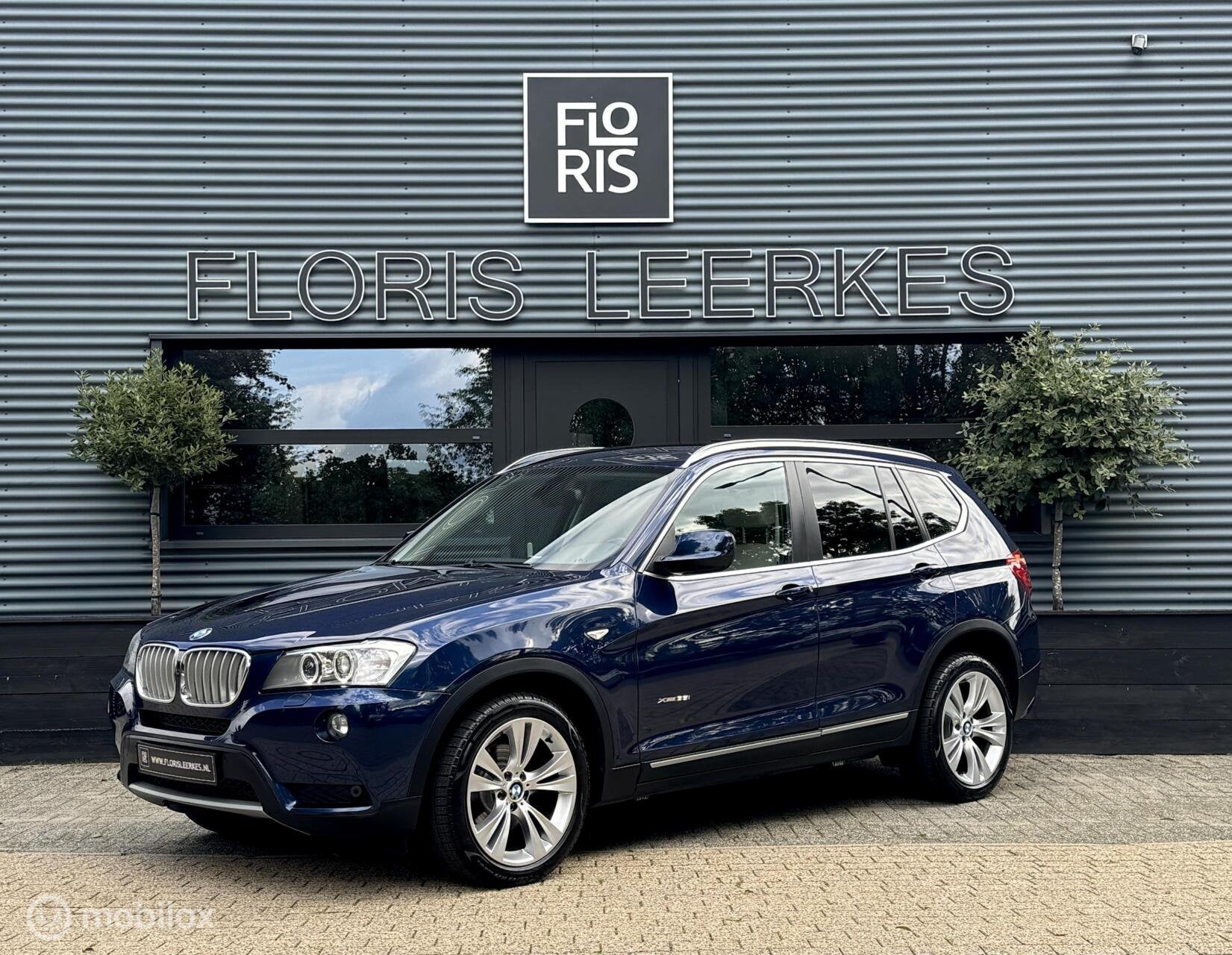 BMW X3 xDrive35i | Youngtimer | Beige Leer | Navi | Xenon |, Auto's, Automaat, 1780 kg, Gebruikt, Blauw
