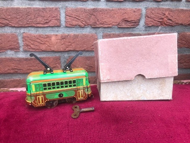 leuke blikken tram, incl doos, Ophalen of Verzenden
