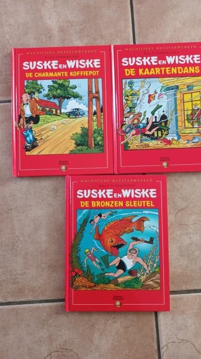 Suske en Wiske Hardcovers - 3 Magnifieke Meesterwerken, Meerdere stripboeken, Ophalen, Zo goed als nieuw, Willy Vandersteen