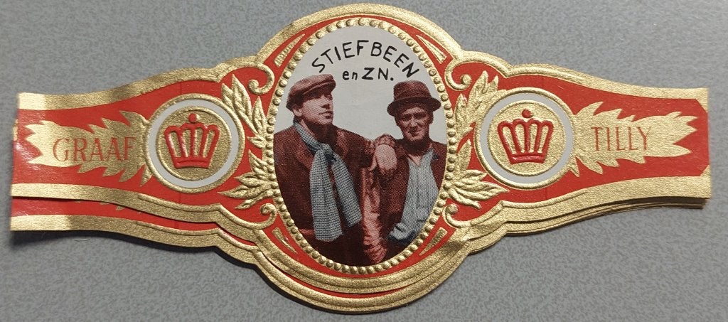 Sigarenbandjes, Verzamelen, Rookartikelen, Aanstekers en Luciferdoosjes, Ophalen of Verzenden, Gebruikt, Sigarenbandjes