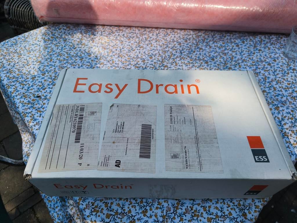 Easy Drain Aqua Brilliant afvoer met RVS rooster - Nieuw, Ophalen, Nieuw, Met douche