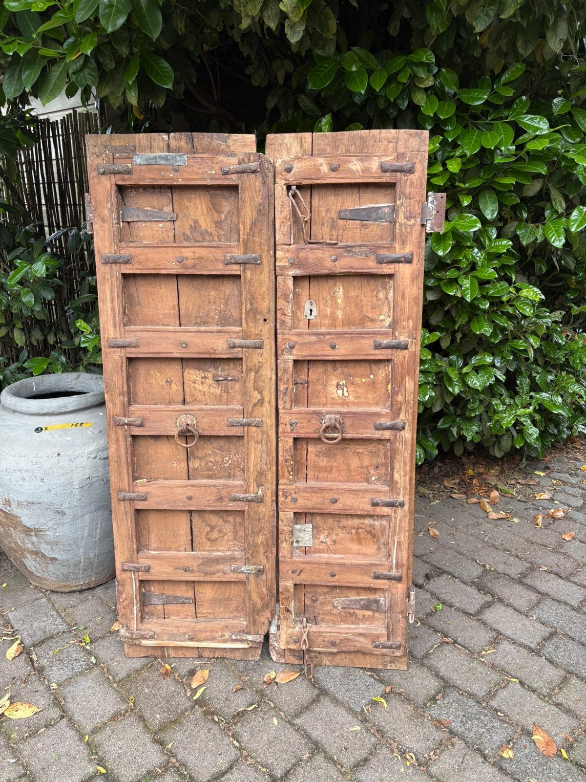 Stoere oude deuren uit India, Ophalen, Gebruikt, Hout, Decoratieobject