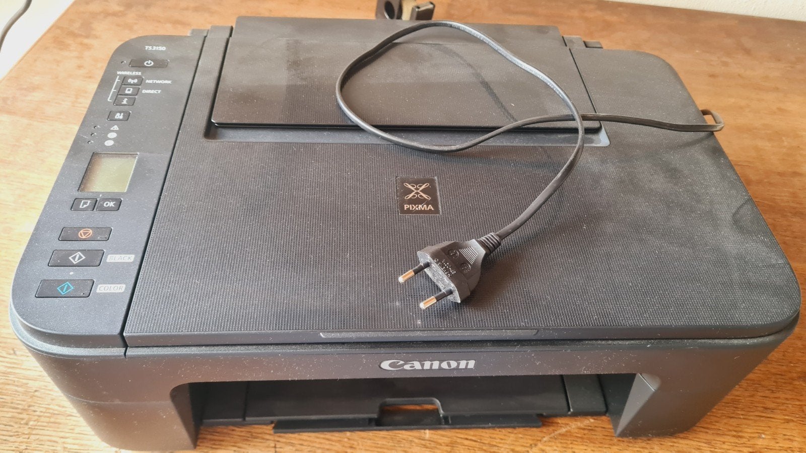 Canon Pixma TS3150 All-in-One Printer - USB kabel ontbreekt, Computers en Software, Printers, Kleur printen, Gebruikt, Canon, Inkjetprinter