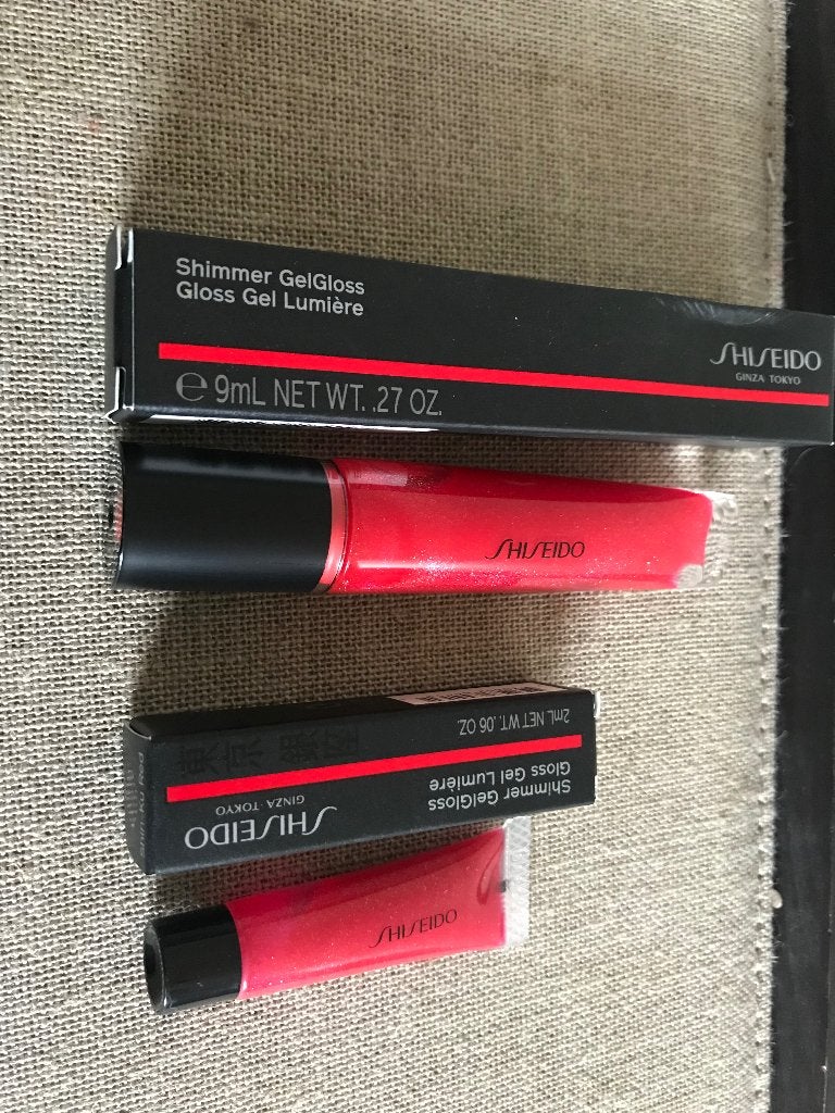 Shiseido (28,95 = 6,50) Shimmer Gel Gloss, Lippen, Nieuw, Ophalen of Verzenden, Make-up