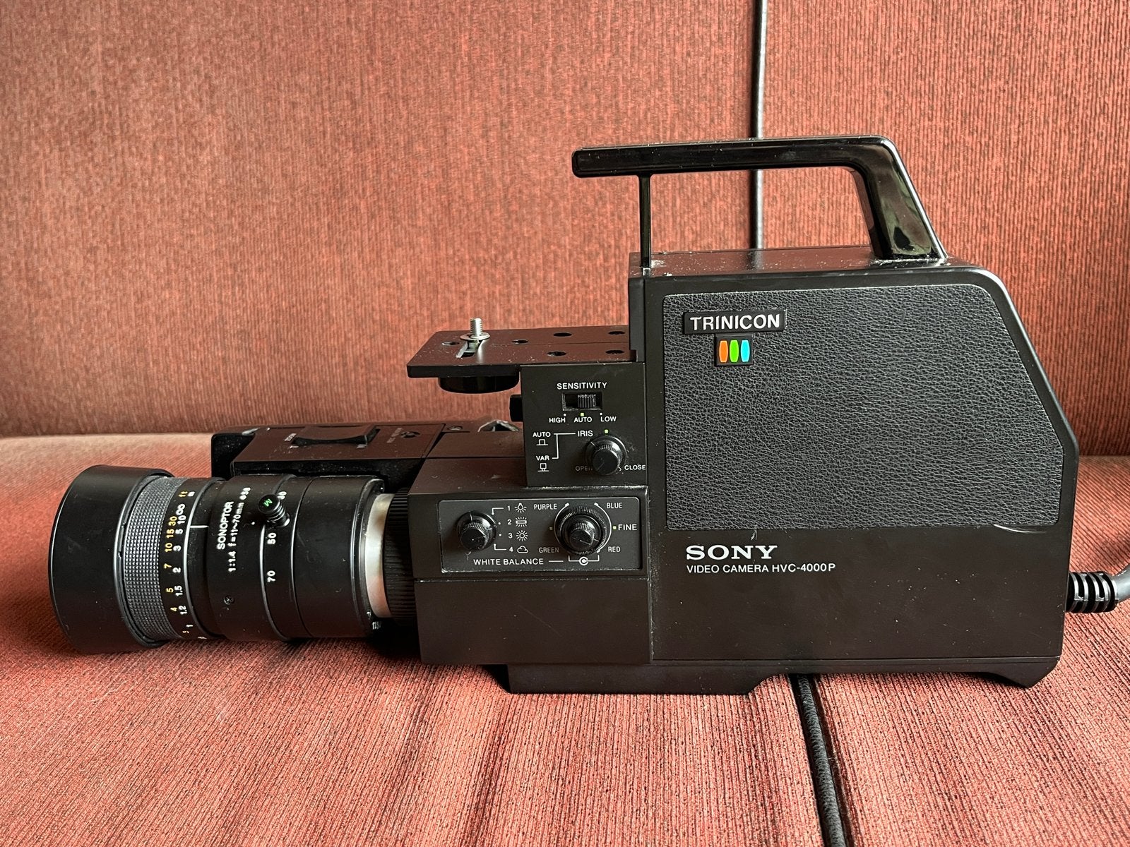 Sony Video Camera HVC-4000P - Vintage Videocamera, Gebruikt, Overige soorten, Sony, Camera