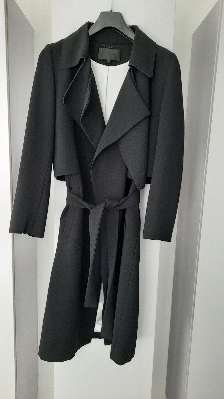 GIACOMO Trenchcoat - Mouwloos te dragen - Maat M, Maat 38/40 (M), Zwart, GIACOMO, Ophalen of Verzenden