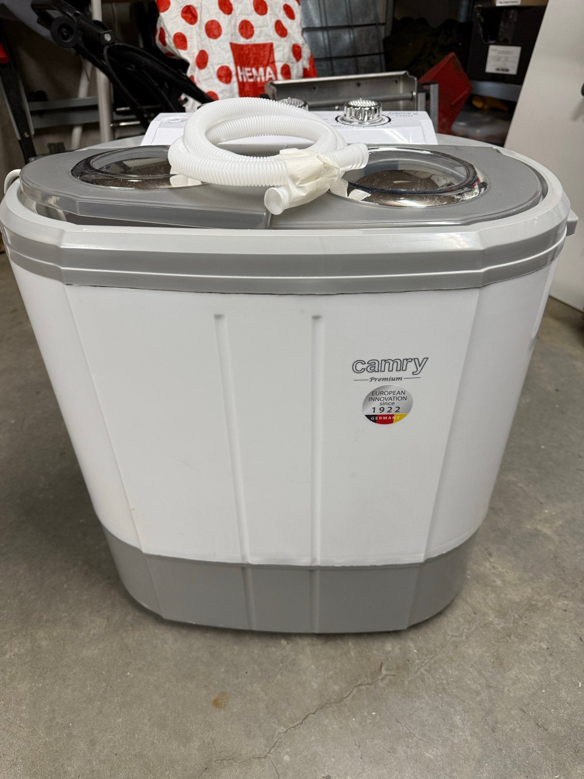 Camry CR 8052 Mini Wasmachine - Compact en Efficiënt, Witgoed en Apparatuur, Minder dan 1200 toeren, Minder dan 85 cm, Minder dan 4 kg