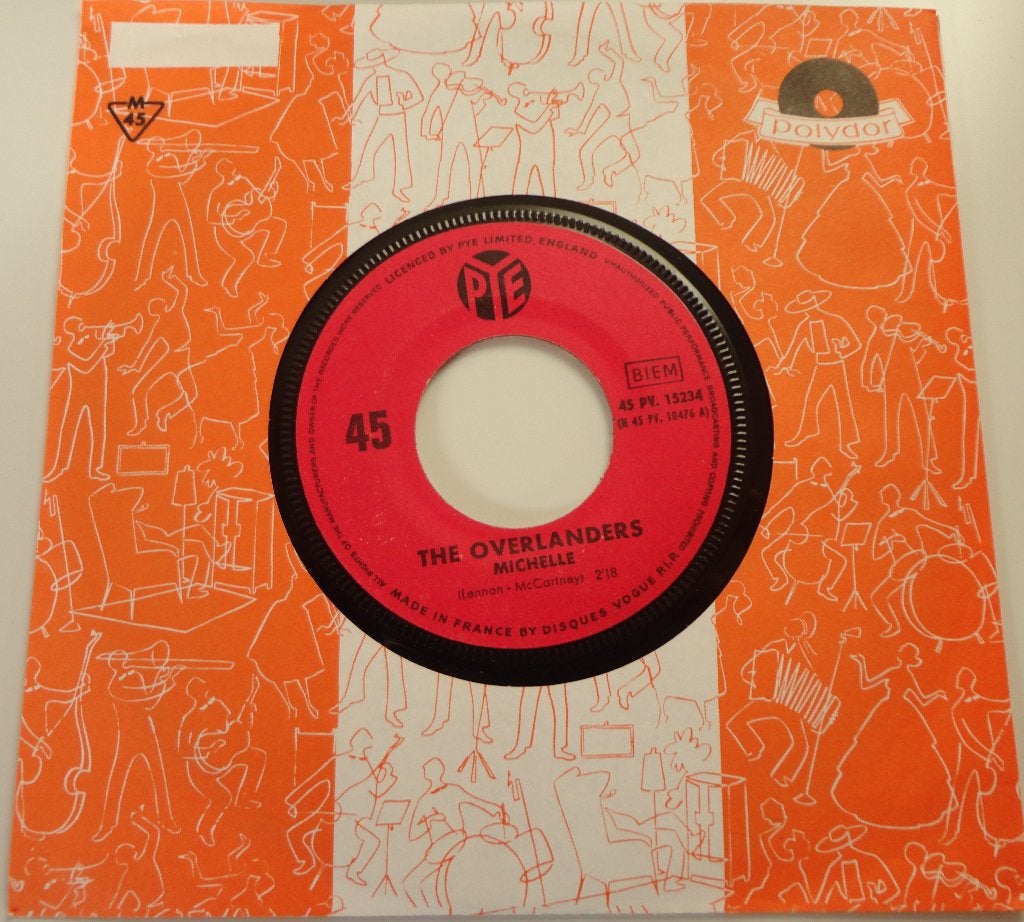 The Overlanders > Michelle, Gebruikt, 7 inch, Single, Ophalen of Verzenden