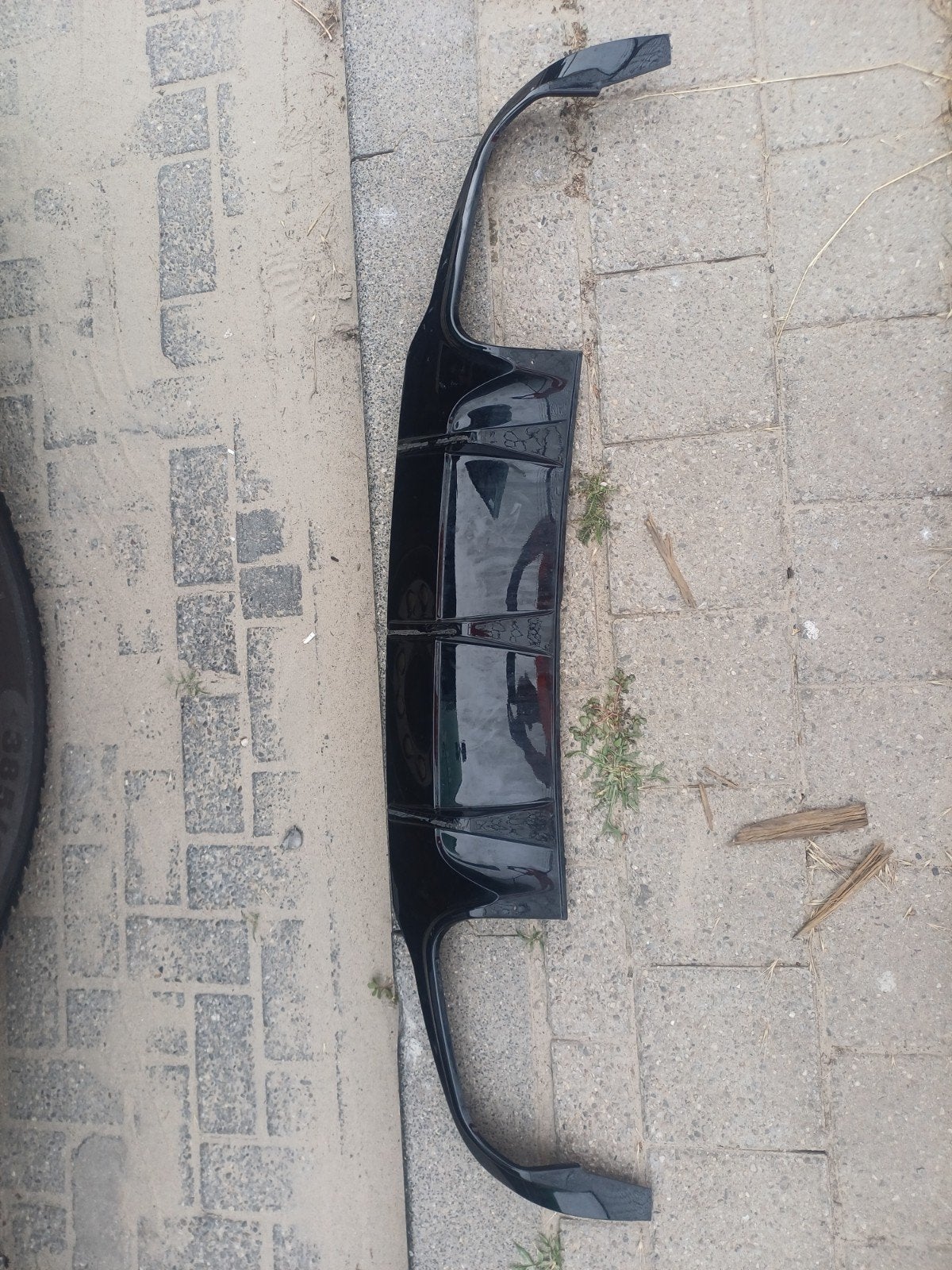 Achterbumper mercedes, Ophalen