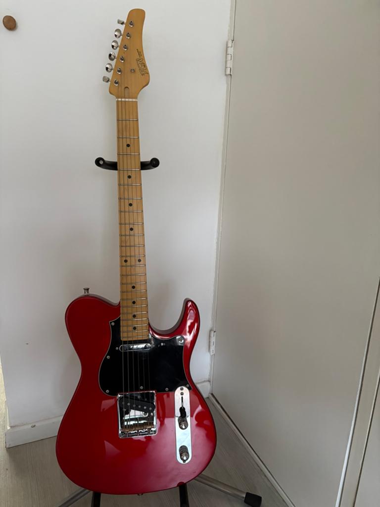 FGN Iliad J-Standard candy apple red, Ophalen, Zo goed als nieuw, Solid body, Overige merken