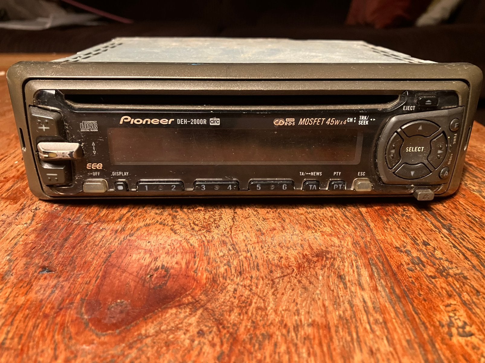 Pioneer autoradio, Auto diversen, Autoradio's, Ophalen, Zo goed als nieuw