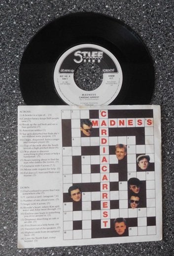 Madness - cardiac arrest (vanaf € 2,00), Ophalen of Verzenden, Zo goed als nieuw, 7 inch, Pop