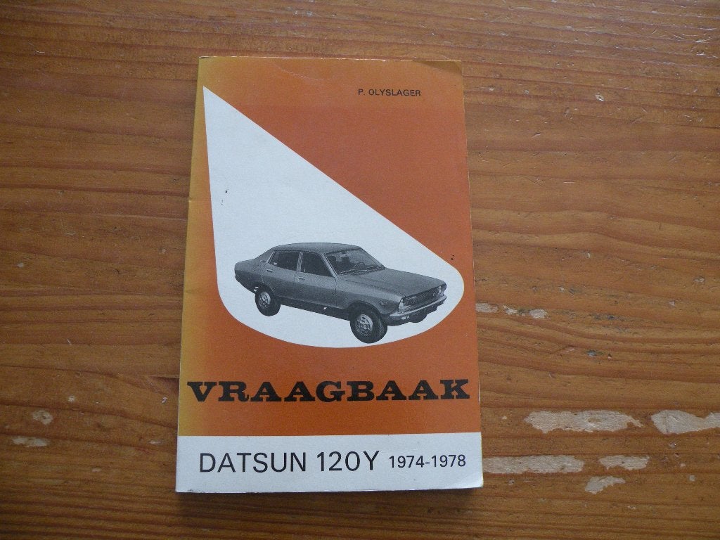 Datsun 120Y vraagbaak, Ophalen of Verzenden