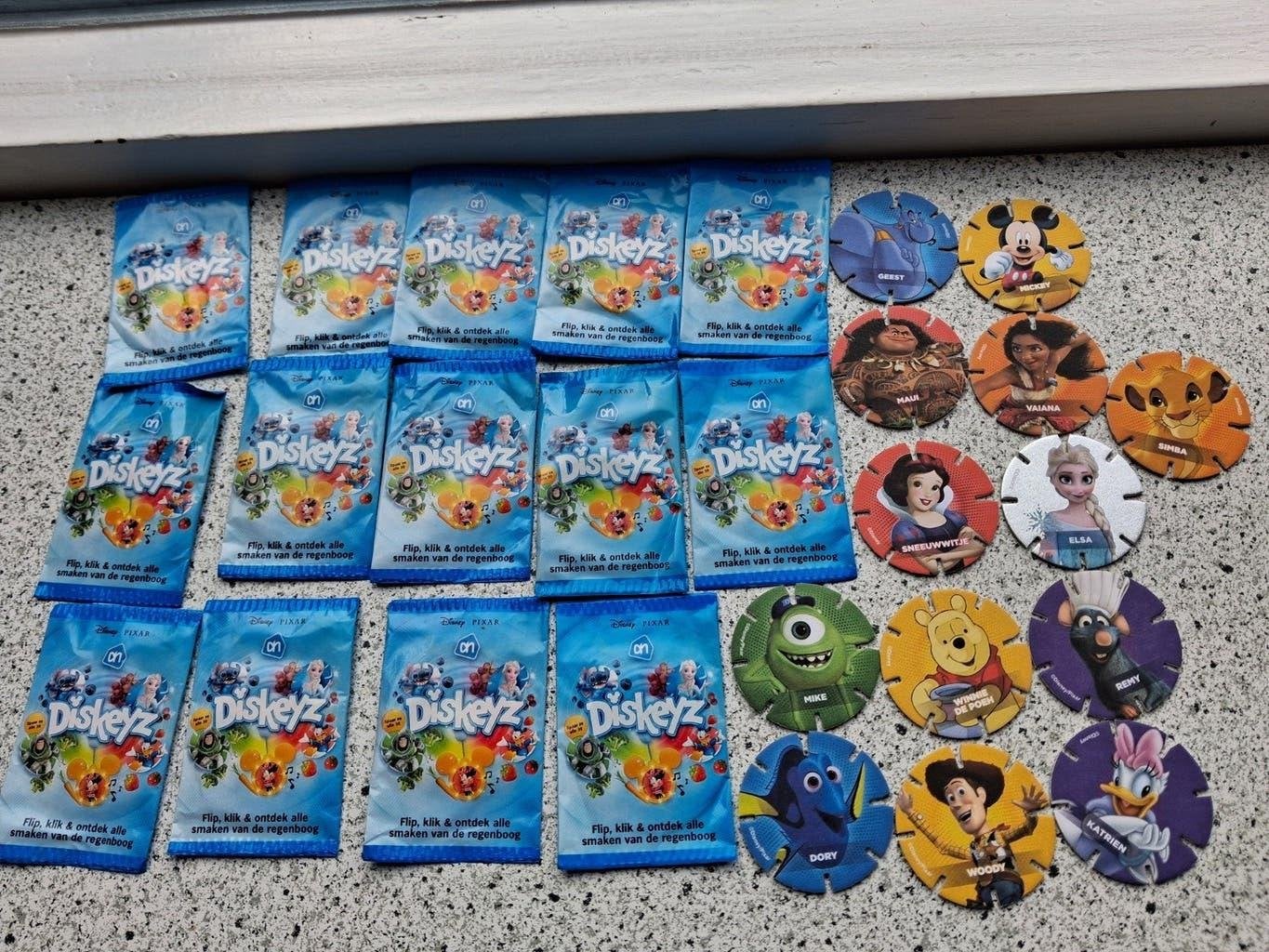 Diskeyz van Albert Heijn AH 14 ongeopend en Elsa, Geest Maui, Albert Heijn, Ophalen of Verzenden