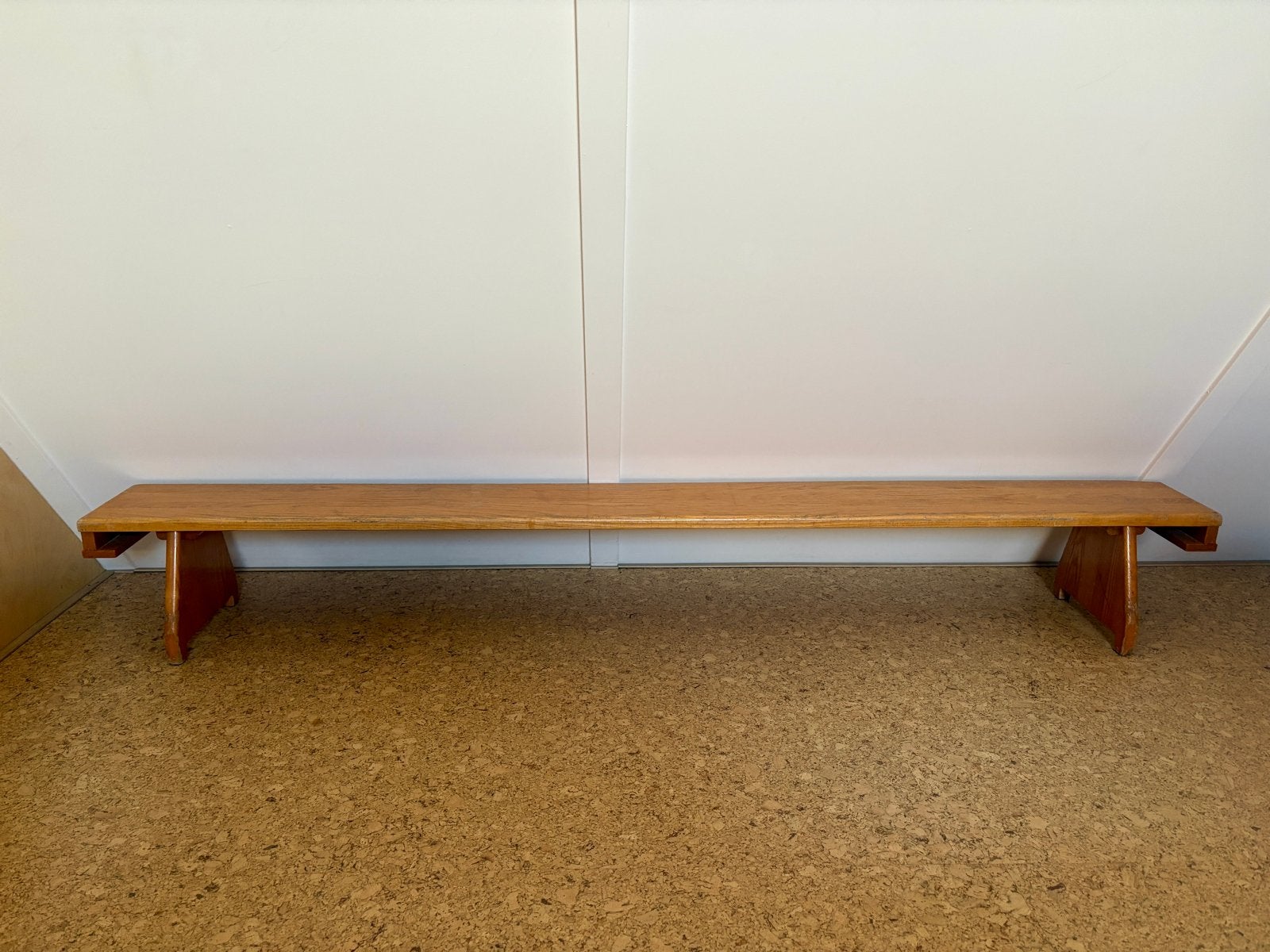 Vintage Turnbank / Gymbank / Schoolbankje - 2.20 m, Ophalen