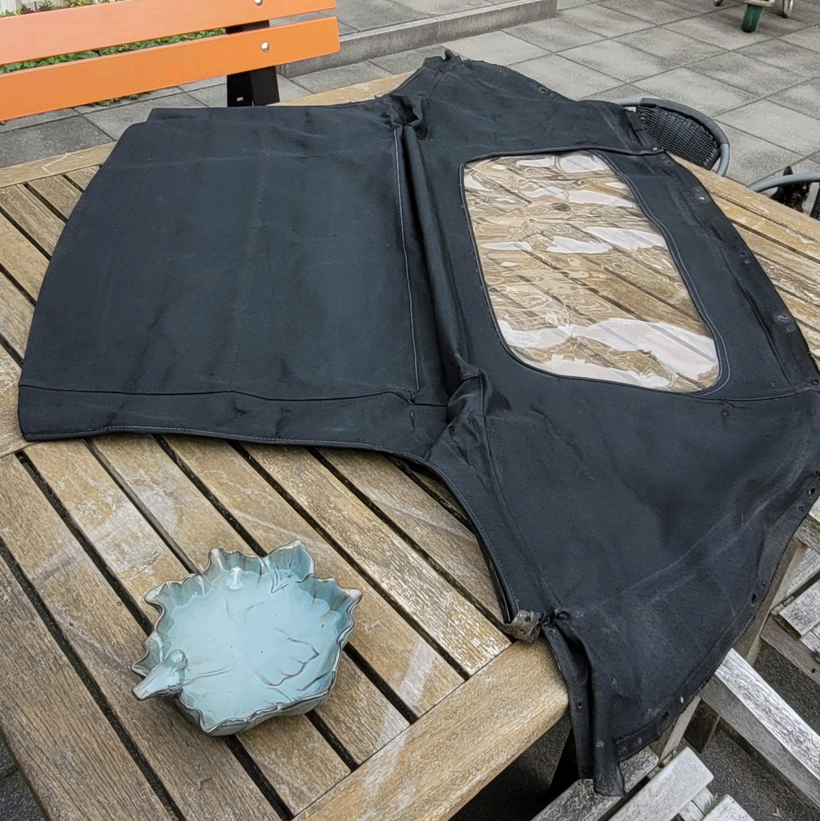 Mazda MX5 NA/NB stoffen softtop met kunstof ruit, Ophalen, Mazda