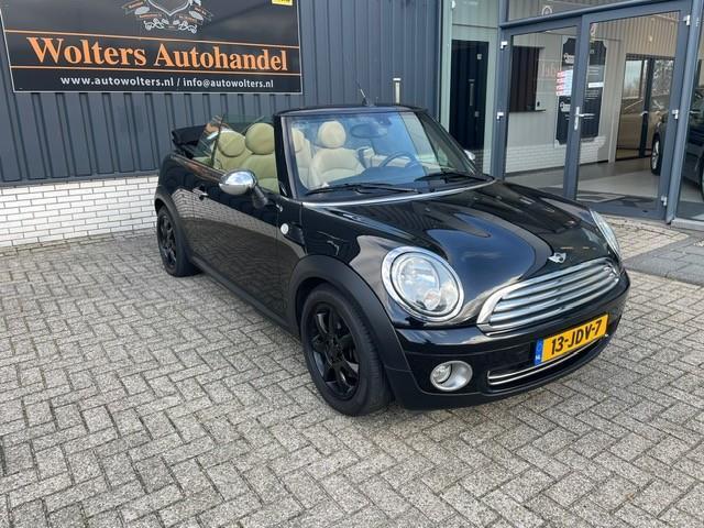 Mini Mini Cabrio 1.6 Cooper Chili, Auto's, Gebruikt, Beige, 4 cilinders, Cabriolet