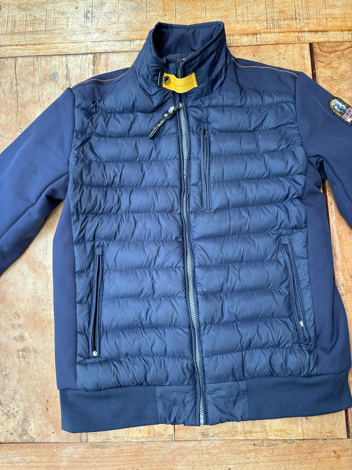 Parajumpers jas maat M, Kleding | Heren, Ophalen of Verzenden, Zo goed als nieuw, Maat 48/50 (M), Blauw