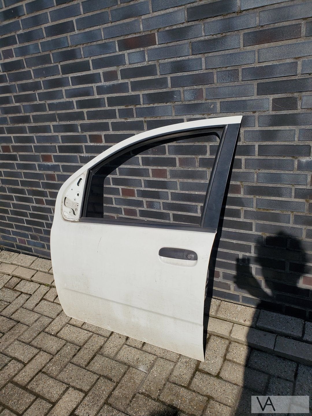 Fiat Panda 2012 -2020 deur portier links voor wit schadevrij, Gebruikt, -, Deur, -