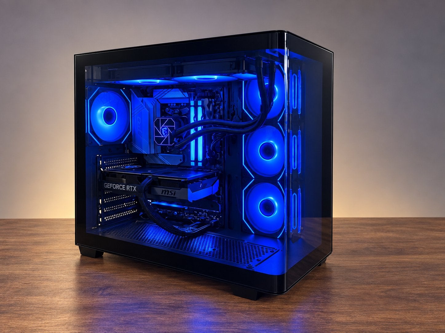 Gamin PC Ryzen 7 7800X3D I RTX 5070 | 32GB DDR5 | 1TB NVMe, Ophalen of Verzenden, Zo goed als nieuw, Gaming, SSD