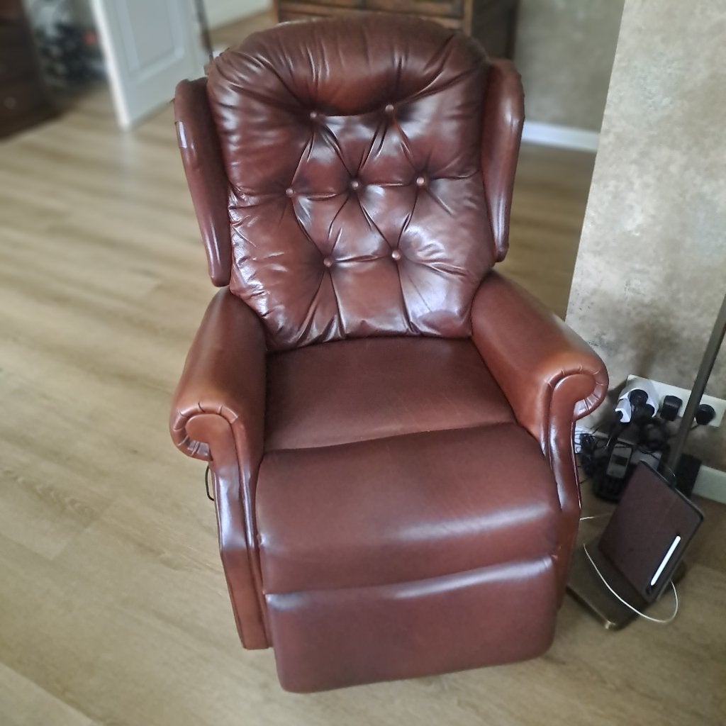 relax sta op stoel, Huis en Inrichting, Fauteuils, Ophalen, Gebruikt, Klassiek, 50 tot 75 cm
