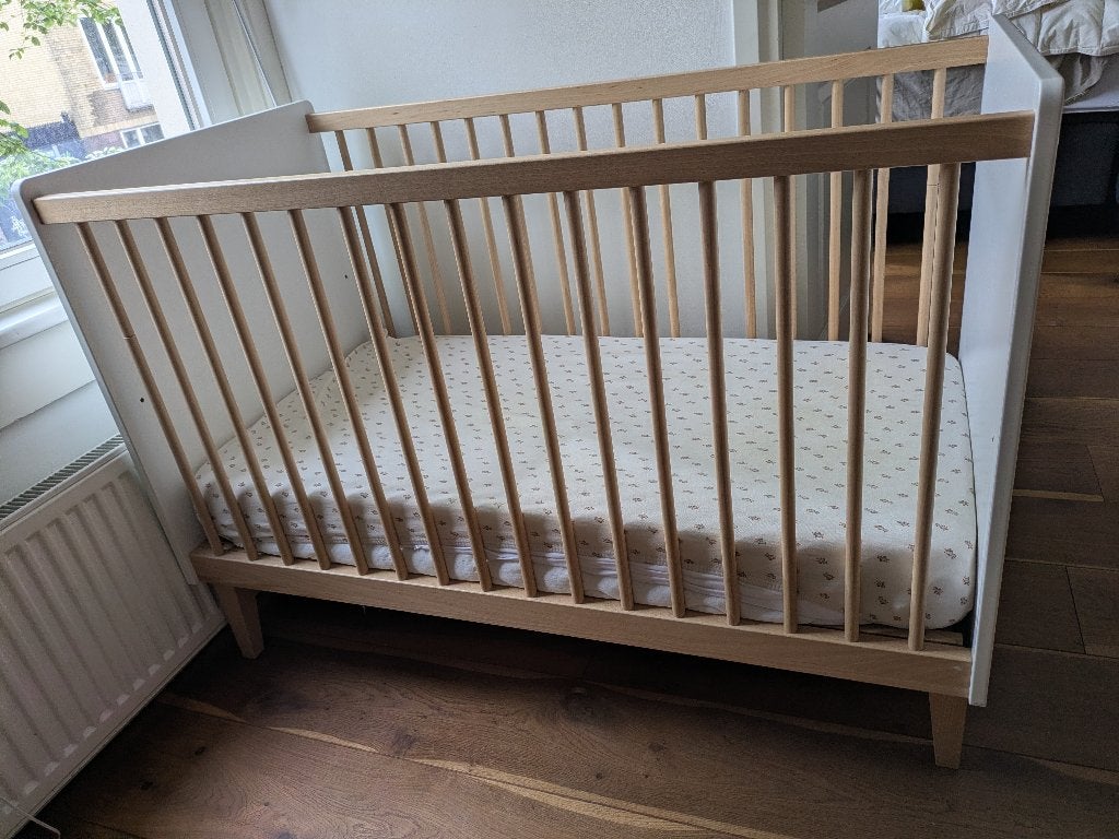 Bopita Indy Ledikant 60x120, Ophalen, Zo goed als nieuw, Ledikant