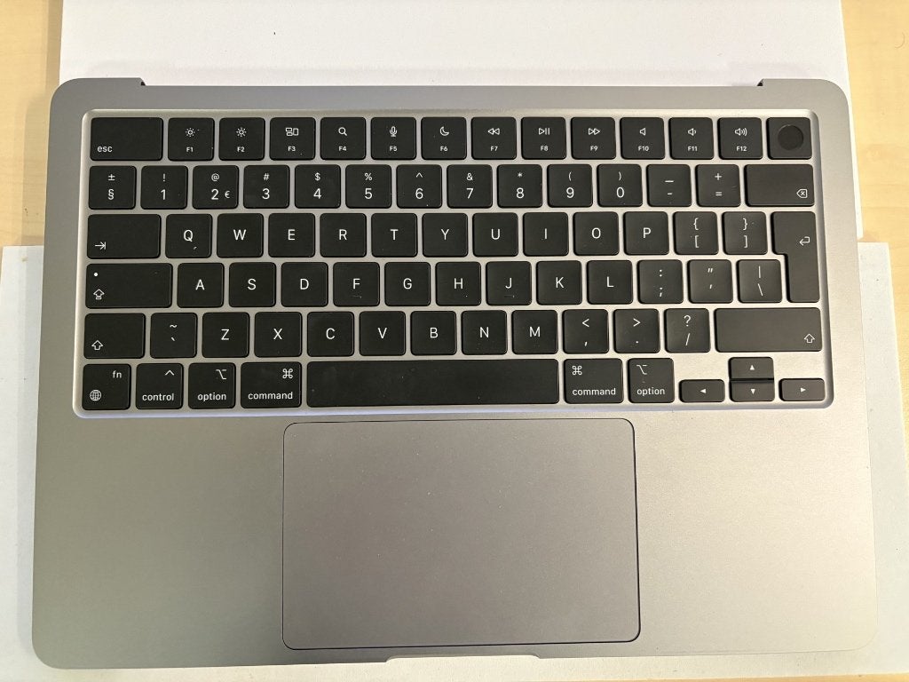 MacBook Air toetsenbord  m2 2022 23 a2681 space grey., Ophalen of Verzenden, Nieuw