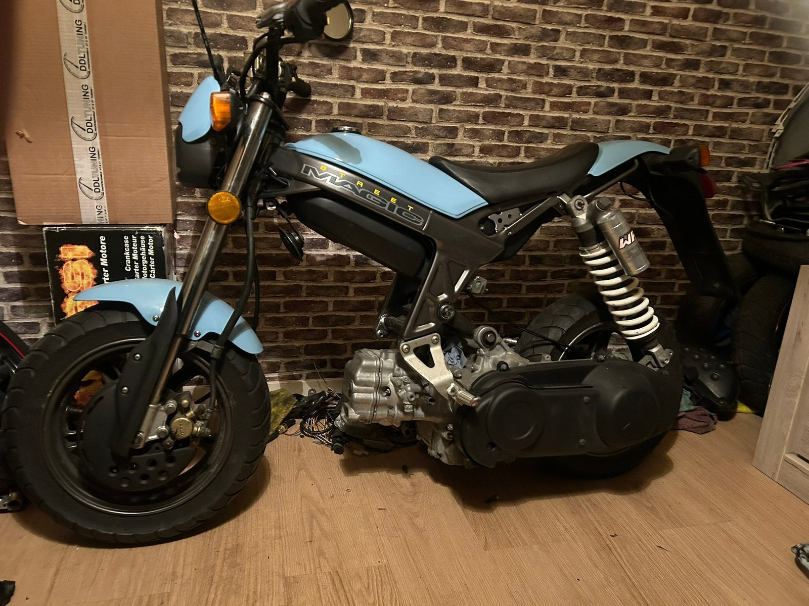 Burgman blok 200cc 4t Streemagic suzuki scooter a1 a2, Ophalen of Verzenden, Zo goed als nieuw