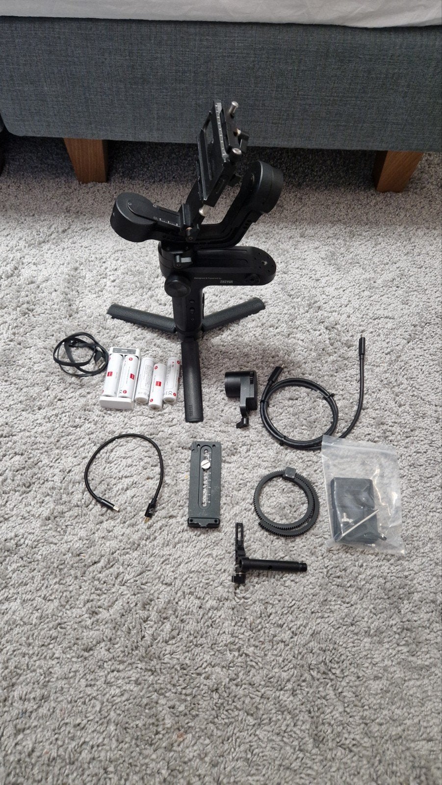 Zhiyun Weebill Lab Gimbal met Follow Focus, Ophalen of Verzenden, Zo goed als nieuw, Overige typen
